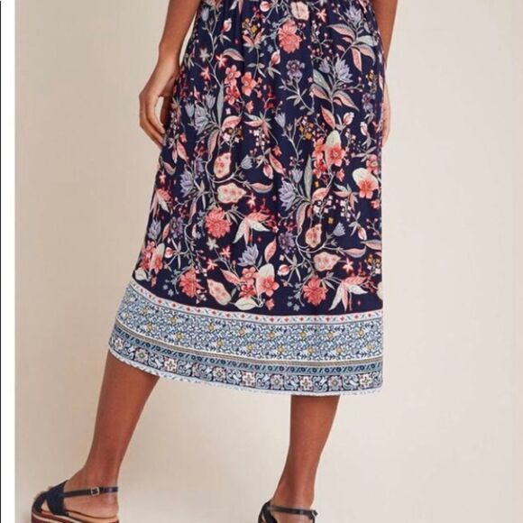 Maeve Anthropologie Fiorenza midi skirt size XS - Picture 2 of 8